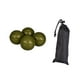 thumbnail image 2 of 4 fundas de goma para patas de silla de camping, con forma de luna Verde, 2 of 9
