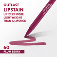 thumbnail image 3 of Covergirl Outlast Lipstain, 60 Plum Berry, Purple, 0.05 fl oz, 3 of 11