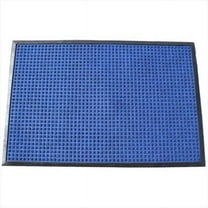 Durable Corporation 630S0034BL 3 ft. W x 4 ft. L Stop-N-Dry Mat in Blue