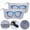 Blue, variant on JJYY 1PC/2Pcs/4Pcs Portable Wool Felt Bag, Trendy Cosmetic Bag with Zipper, Eyeglasses Case for Eyewear Accessories, Versatile Glasses Storage Bag, Lightweight and Stylish for Travel