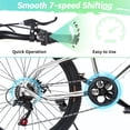 thumbnail image 4 of Akaber Kids Bike for Boys 6-11, 20 Inch Mountain Bike for Kids with High Carbon Steel, Dual Disc Brakes and Kickstand, 4 of 7