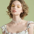 thumbnail image 2 of Collier Femme Mode Fausse Perle Collier Clavicule Élégant Collier Charme, 2 of 10