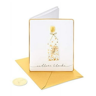 Papyrus (S30) Corked Bottle Thank You Card, 1 ct - City Market