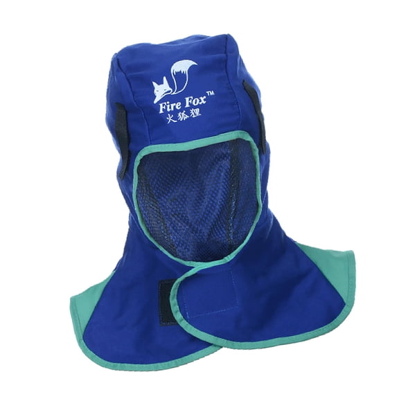 Welding Protective Welder Head Cover Neck Welder Hat Blue NEW