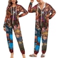 thumbnail image 6 of The Legend of Zelda Women Men Pajamas Zipper Onesie Jumpsuit Hooded One Piece Sleepwear, 6 of 8