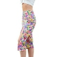 thumbnail image 2 of Lovito Romantic Floral Print Basic Women Skirts, 2 of 5