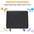 thumbnail image 4 of Table Tennis Table Cover, Protective Cover For Table Tennis Table Table Tennis Cover With Waterproof Breathable Oxford,165x185x70cm, 4 of 4
