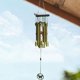 thumbnail image 1 of Campana Viento Decorativa 26 Pulgadas, Campanas Viento Madera, Carillones Viento para Exteriores, Melodía, Simpatía, Decoración Jardín, Mariposa Cobre Profunda, 1 of 5