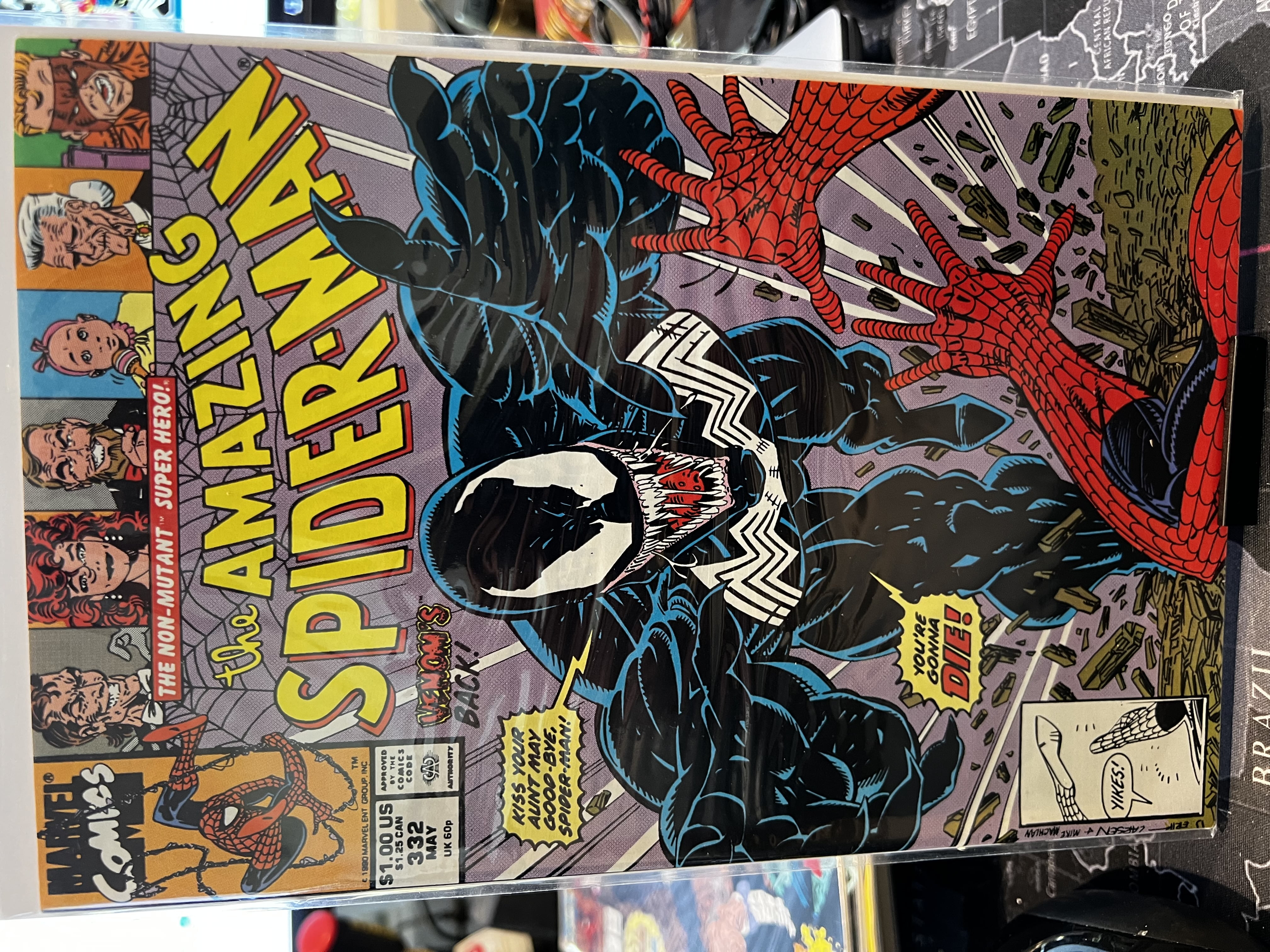 The Amazing Spider-Man #332 (Marvel Comics May 1990)