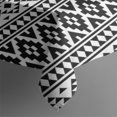 thumbnail image 3 of Rectangle Waterproof Tablecloth 60×84 Inch, Black Strip Boho Reusable Indoor/Outdoor Durable Table Cover for Party Kitchen Dinner Room Decor, 3 of 5