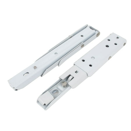UPC: 0702105717646 | Uxcell 7.5  White Metal Shelf Floding Bracket  2 Pack
