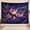 A, variant on XaaKee Tapestry Wall Hanging, Spiral Galaxy Celestial Landscape, High-Quality Polyester Large Wall Tapestry 60x40Inch