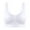 White_03_a815b, variant on Fabrcox Seamless Women Bras Push Up Padded Soft Wireless Bra Casual Running Yoga Gym Bralettes Red 36