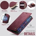 thumbnail image 4 of CaseMe Wallet Case for Samsung Galaxy S26 Plus Compatible with Magsafe, 2-in-1 PU Leather【RFID Blocking】Flip Card Holder Stand Shockproof Magnetic Detachable Cover for Samsung Galaxy S26 Plus 6.7", 4 of 10