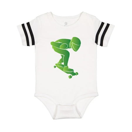 

Inktastic Skateboarder Longboarding Sports Gift Baby Boy Bodysuit