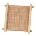 thumbnail image 4 of S SERENABLE Small Animals Cooling Mat Bamboo Keep Pets Busy Anit Bite Cooling Pad 12cmx12cm, 4 of 9