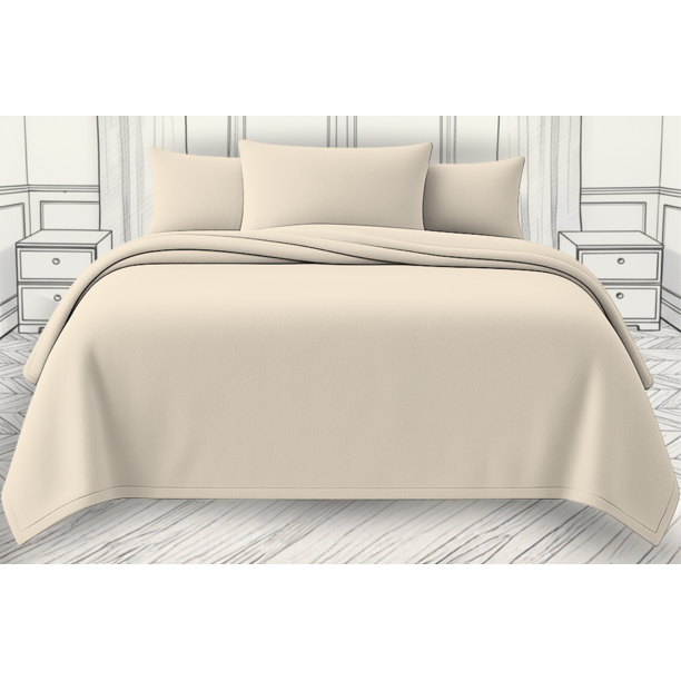Juego de Sábanas Polares King Size We2 Dream - Aislamiento Térmico de Alta Densidad para Climas Fríos y Dormitorios con Aire Acondicionado, Textura Soft Extra Cálida