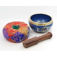 thumbnail image 4 of DharmaObjects Bol/coussin Chantant Tibétain Relaxant (Bleu), 4 of 4