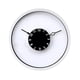 thumbnail image 4 of Reloj de pared redondo de 25 cm, sencillo, creativo, moderno, para colgar en la pared. Blanco, 4 of 9