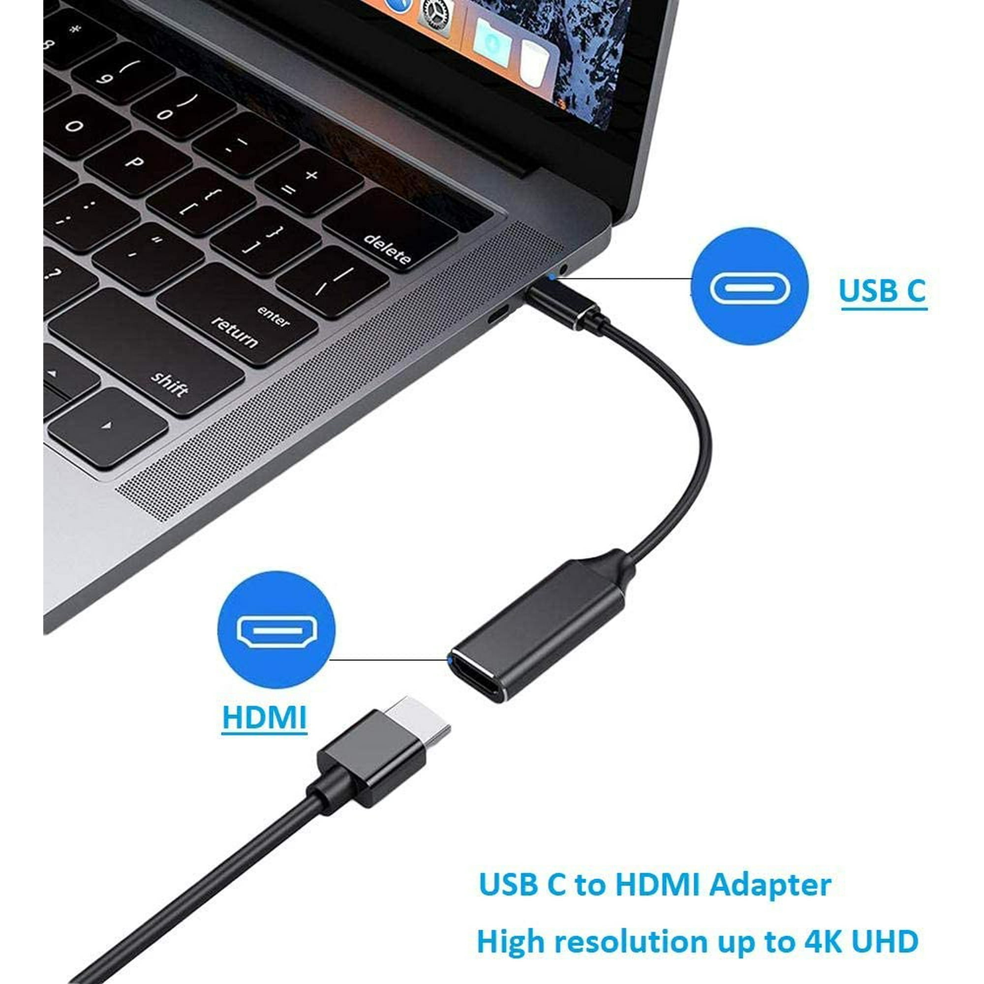 Ideaal Eentonig medaillewinnaar USB C to HDMI Adapter, SmartSee USB 3.1 Type C to HDMI 4K Converter  Compatible with MacBook Samsung Huawei Netflix | Walmart Canada