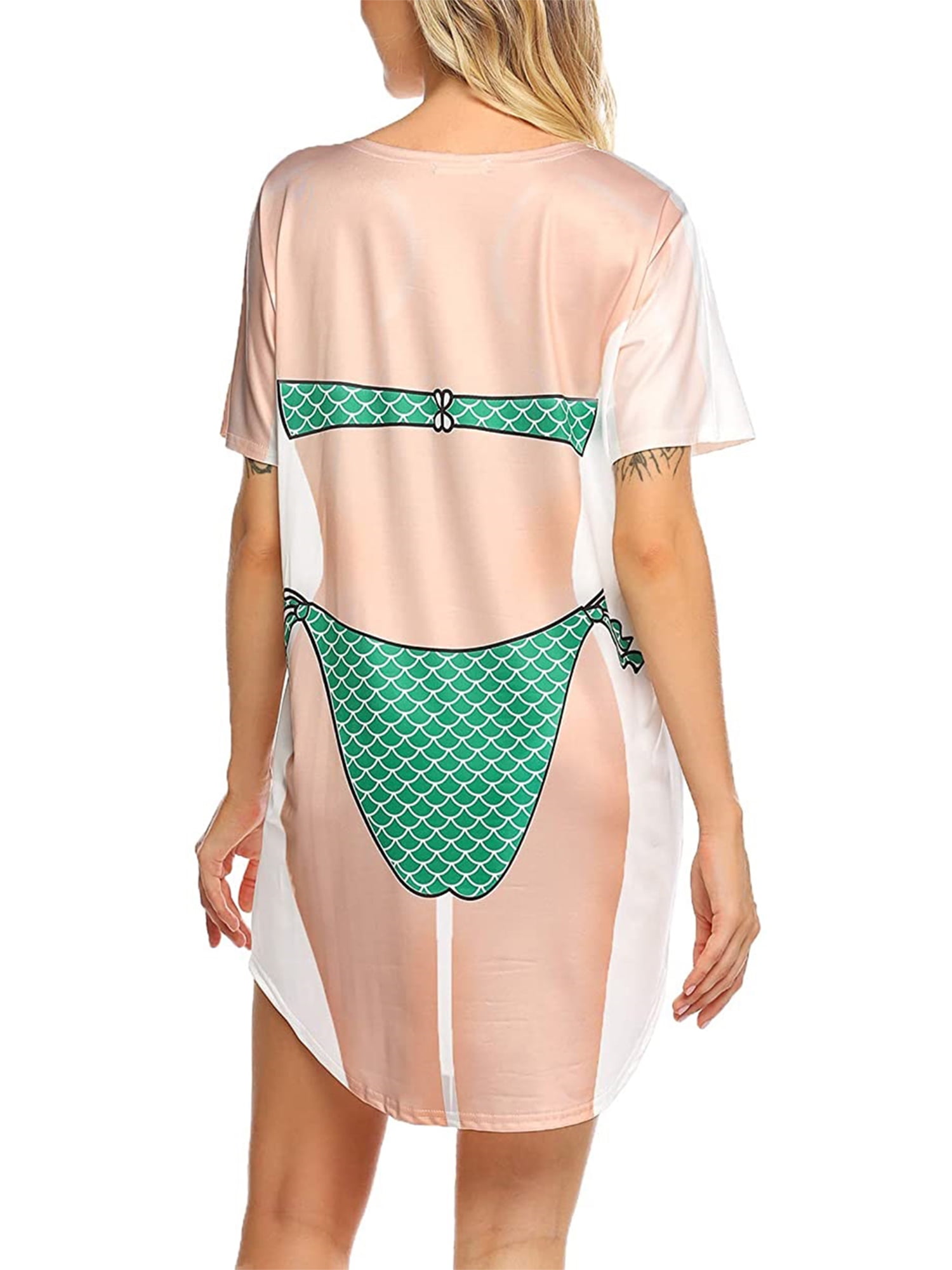 Bikini body t store shirt dress