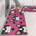 thumbnail image 2 of Kitchen Rugs Sets Of 2,Cute Bulldogs Anti Fatigue Kitchen Mat Rugs Non Slip Washable,Decorative Kitchen Floor Mats for Kitchen,Sink,Laundry,17"X47", 2 of 5