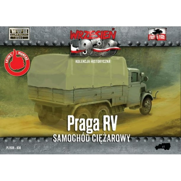 1/72 WWII Praga RV Truck w/Canvas-Type Cover