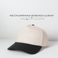 thumbnail image 4 of I Do All The Pretty Girls Hair Embroidered Baseball Cap Color Blocked Adjustable Sun Hat for Men and Women Casual Breathable Daily Cap, 4 of 5