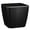 Black, variant on Lechuza USA 11" Black Quadro Planter with Water Reservoir