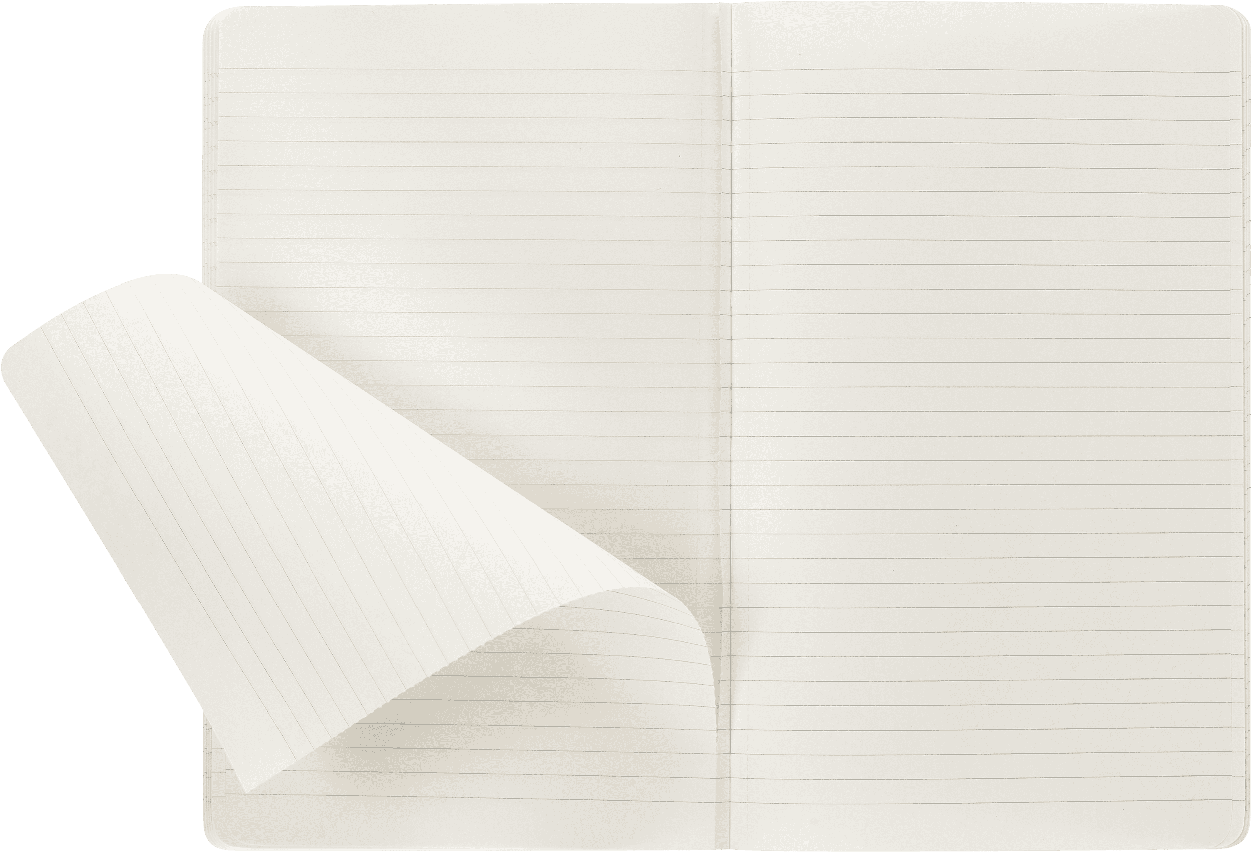 (6 pack) Moleskine Cahier Journals (Set of 3), Soft Cover, Ruled, Large (5" x 8.25"), Myrtle Green
