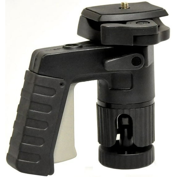 Opteka TS-1 TacShot Pistol Grip Ball Head with Quick Release Plate for Tripods & Monopods