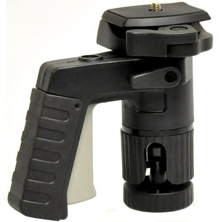 Opteka TS-1 TacShot Pistol Grip Ball Head with Quick Release Plate for Tripods &
