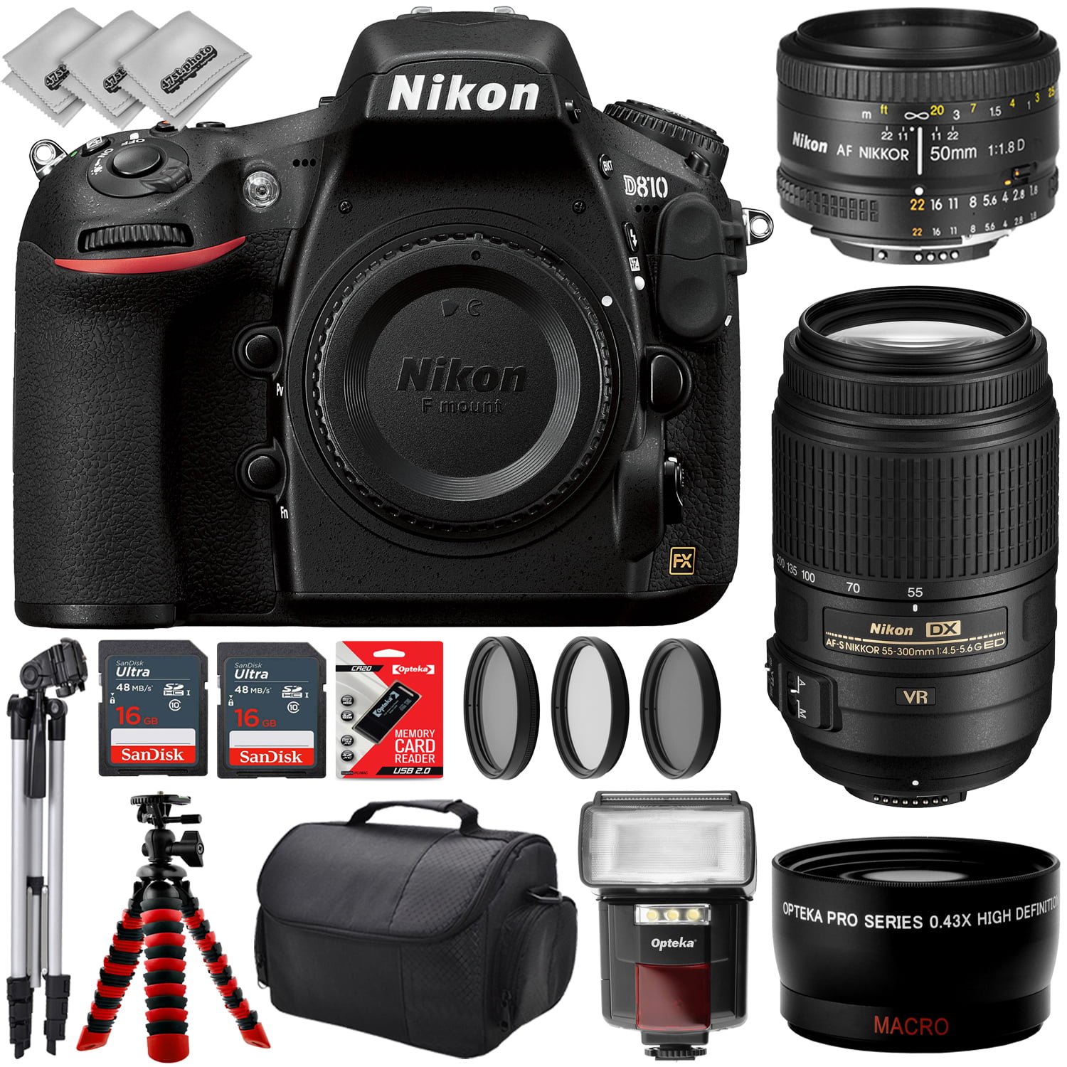  Nikon  D810  Digital SLR camera W Nikon  50mm 1 8D Nikon  