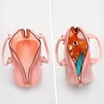 thumbnail image 4 of Bolso bandolera de gelatina, bolso de mano de color caramelo con asa superior para mujer, 4 of 5