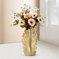 thumbnail image 6 of jicheng Flowers Holder Decoration Porcelain Flower Vase for Home Living Room Bookshelf Gold, 6 of 9