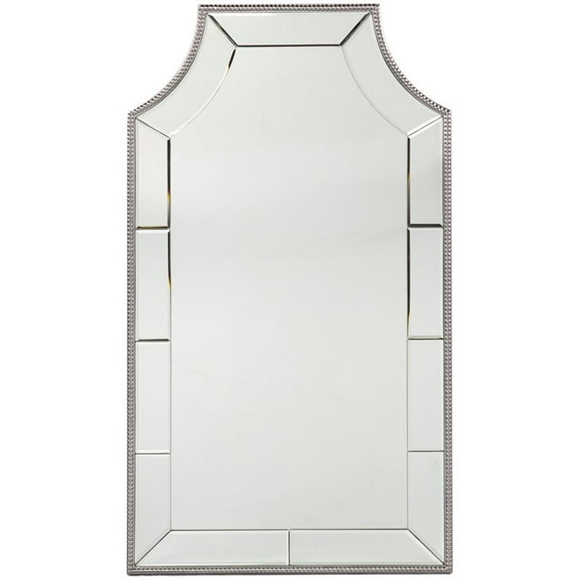 Miroir Mural Décoratif SEI Furniture avec Cadre Argenté