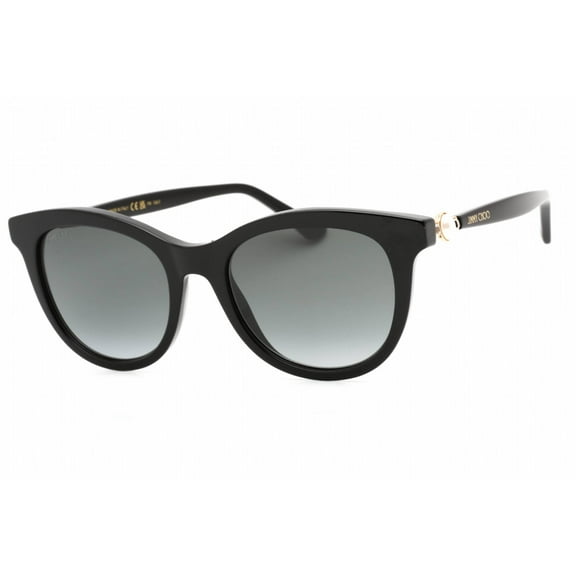 Jimmy Choo ANNABETH/S 0807 9O Women's Black Cat Eye Sunglasses