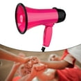 thumbnail image 4 of Handheld Bullhorn Megaphone Bullhorn Speaker Voice Alarm 25W para deportes al aire libre Baloncesto, fútbol, fútbol, Gloria megáfono megáfono, 4 of 9