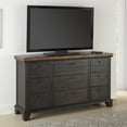 thumbnail image 3 of Steve Silver Bear Creek Acacia Wood 6-Drawers Bedroom Dresser, Brown, 3 of 8