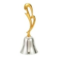 thumbnail image 1 of Campana de Mano Timbre de Llamada Campana Decorativa Timbre de Servicio Fabricada en Aleación de Zinc Fácil de Transportar Adecuada para Bodas Cenas, 1 of 9