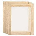 thumbnail image 1 of Unique Bargains Silk Screen Printing Frame Kit 20x16cm Wooden with 120 Mesh, 3 Pieces, 1 of 7