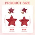 thumbnail image 2 of Parches de Lentejuelas en Forma de Estrella Uxcell, Parches Bordados para Ropa y Accesorios de DIY en Rojo, 2 of 6