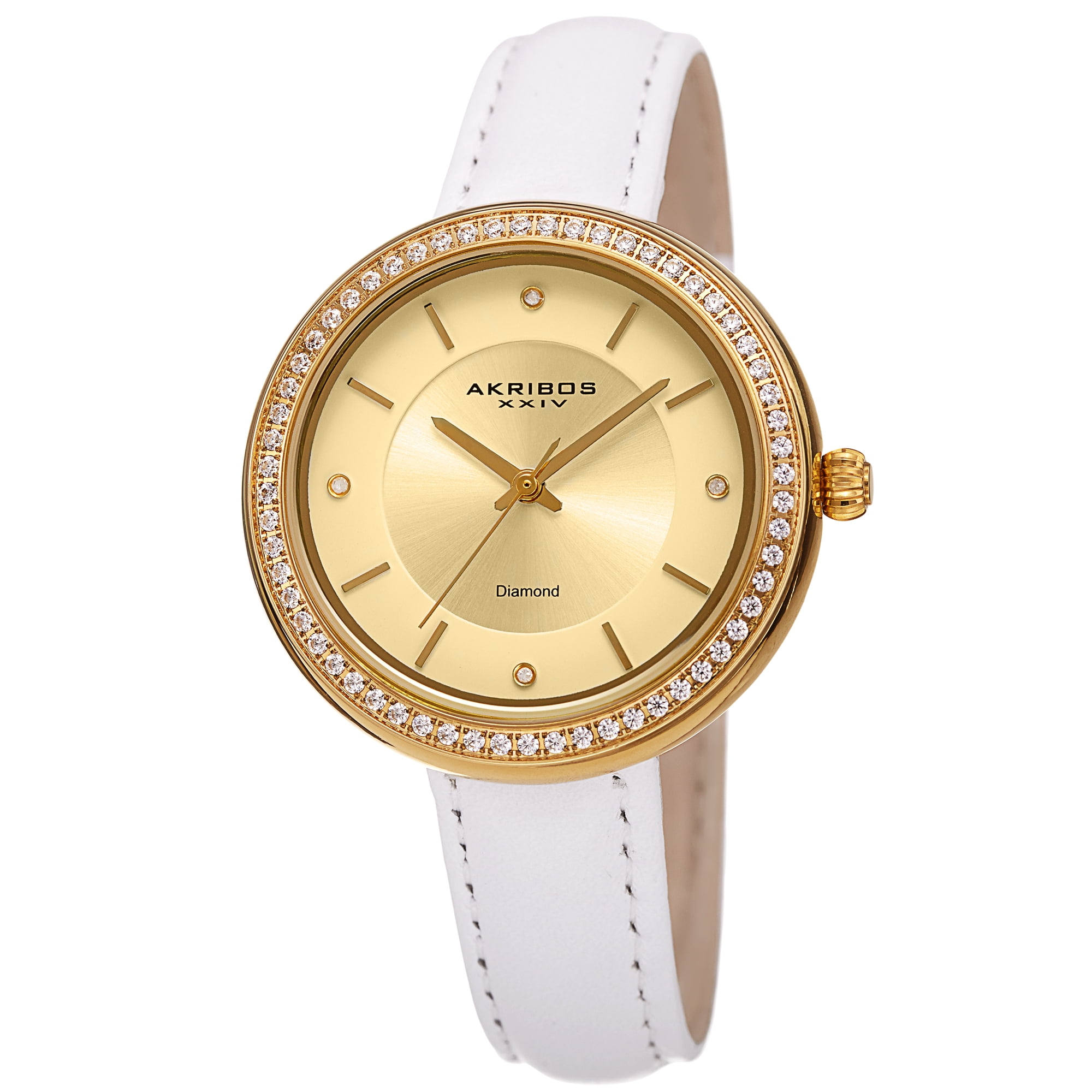akribos xxiv diamond watch price