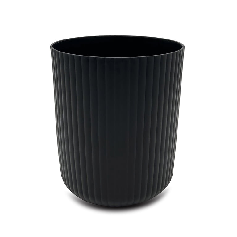 Mainstays Rubberized Plastic Ribbed 4-Piece Bathroom Accessories