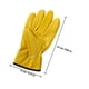 thumbnail image 5 of Milisten 1Par Guantes De Cuero Aislados Para Trabajo Con Antideslizante Y Resistente, 5 of 7
