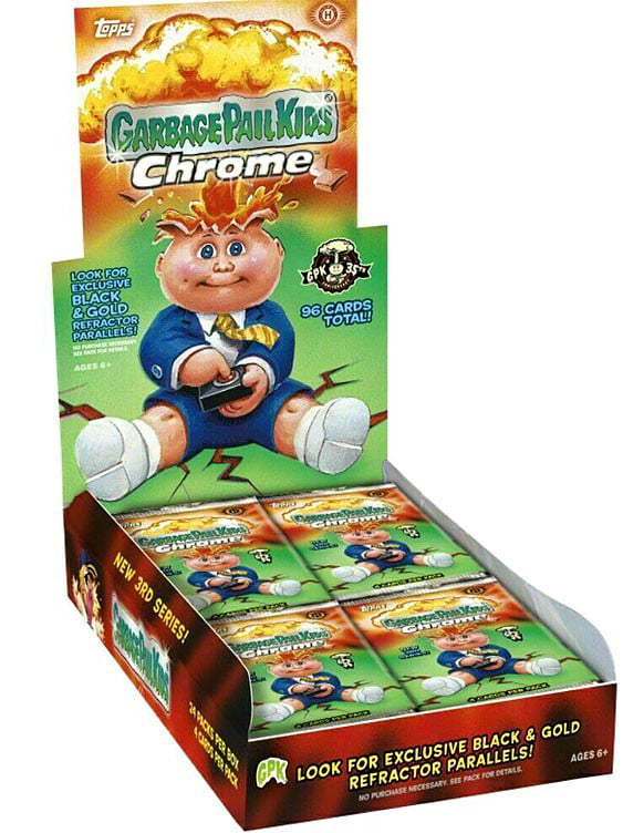 Value Fat Pack 4 Pack LOT   2020 Topps Chrome Garbage Pail Kids Series 3 