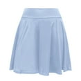 Ashirexll Women's Skirts, Skirts with Shorts Underneath, Fashion High
