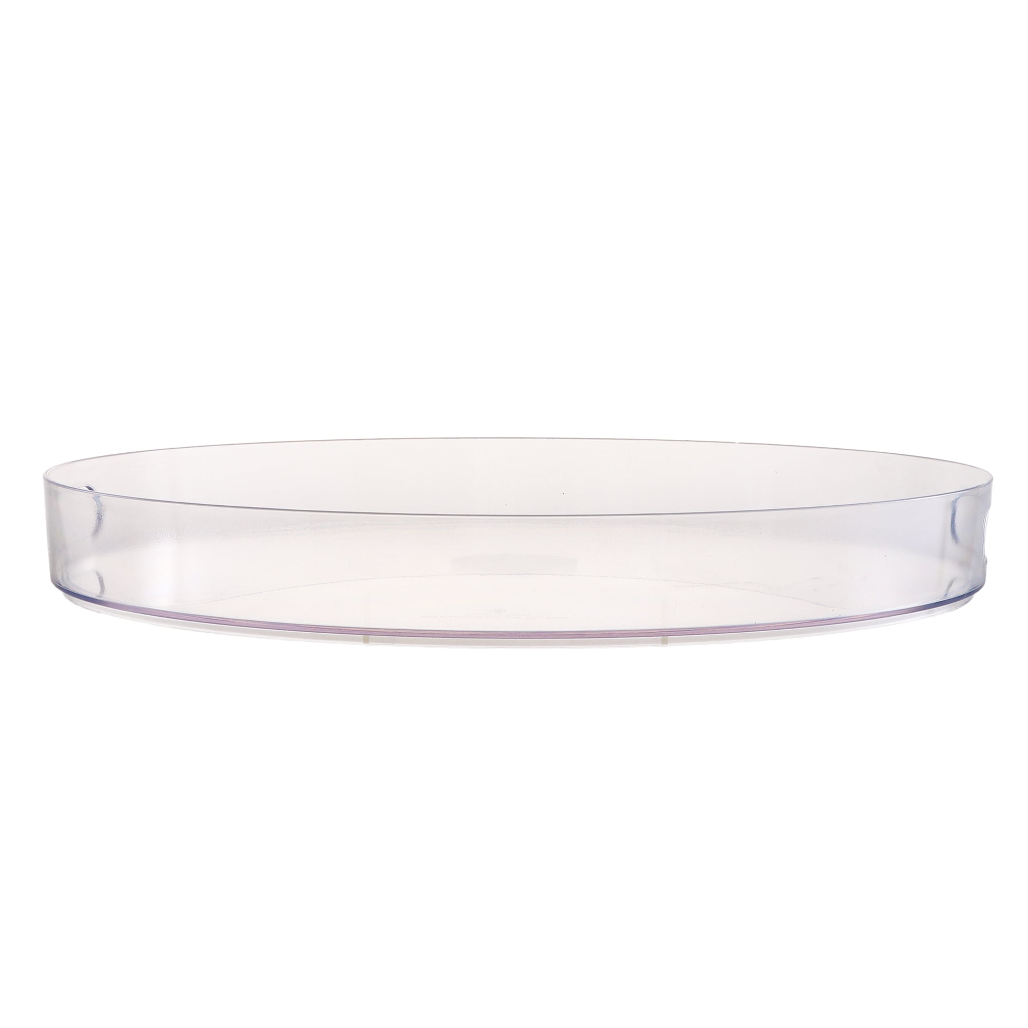 14 x 16.5 IN Clear Oval Plastic Tray, by Way To Celebrate