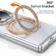 thumbnail image 2 of For Honor Magic V3 5G Case Magnetic Kickstand Clear PC Phone Cover with HD Screen Film - Black, 2 of 5