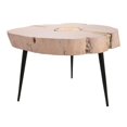 thumbnail image 3 of TOV Furniture Timber Pink and Brass Cocktail Table, 3 of 5